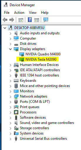Blender 2.8 Can't see Nvidia Tesla - Technical Support - Blender ...