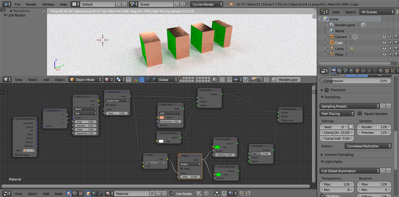 How To Fill Gaps Caused By Transparent Shader Materials And Textures