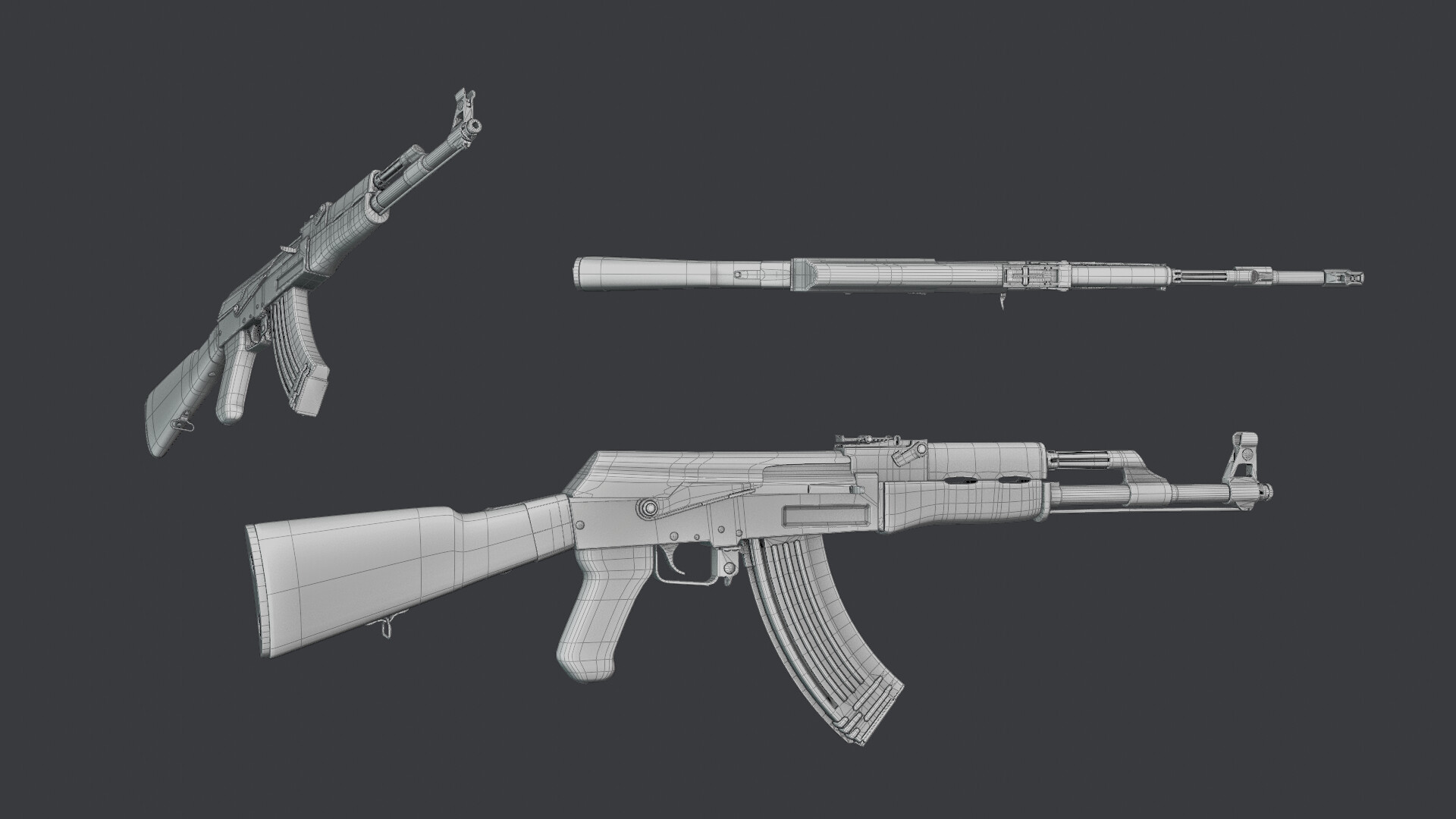 AK-47 model - Finished Projects - Blender Artists Community