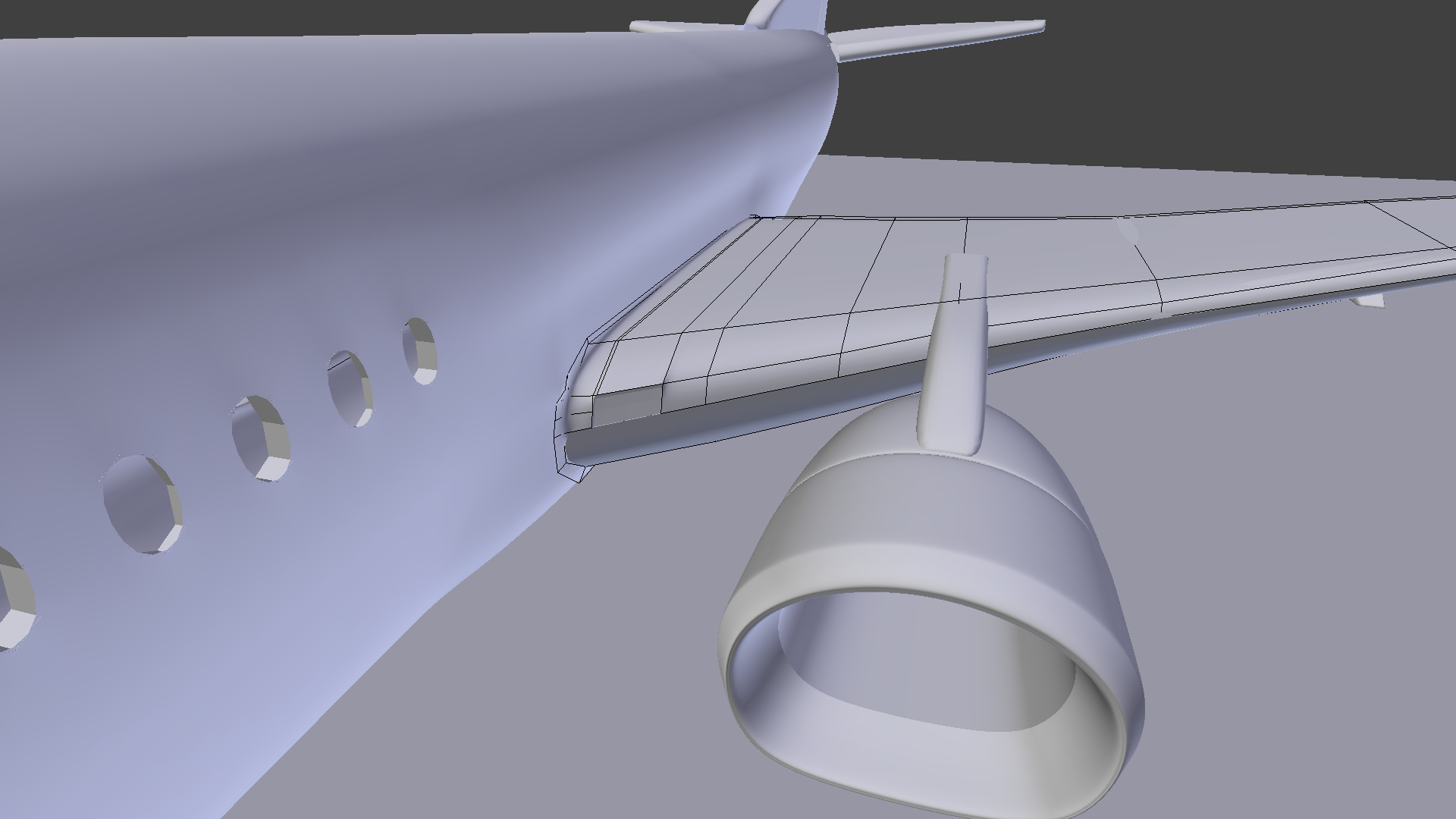 Model of a Boeing 737-400 - Works in Progress - Blender Artists Community