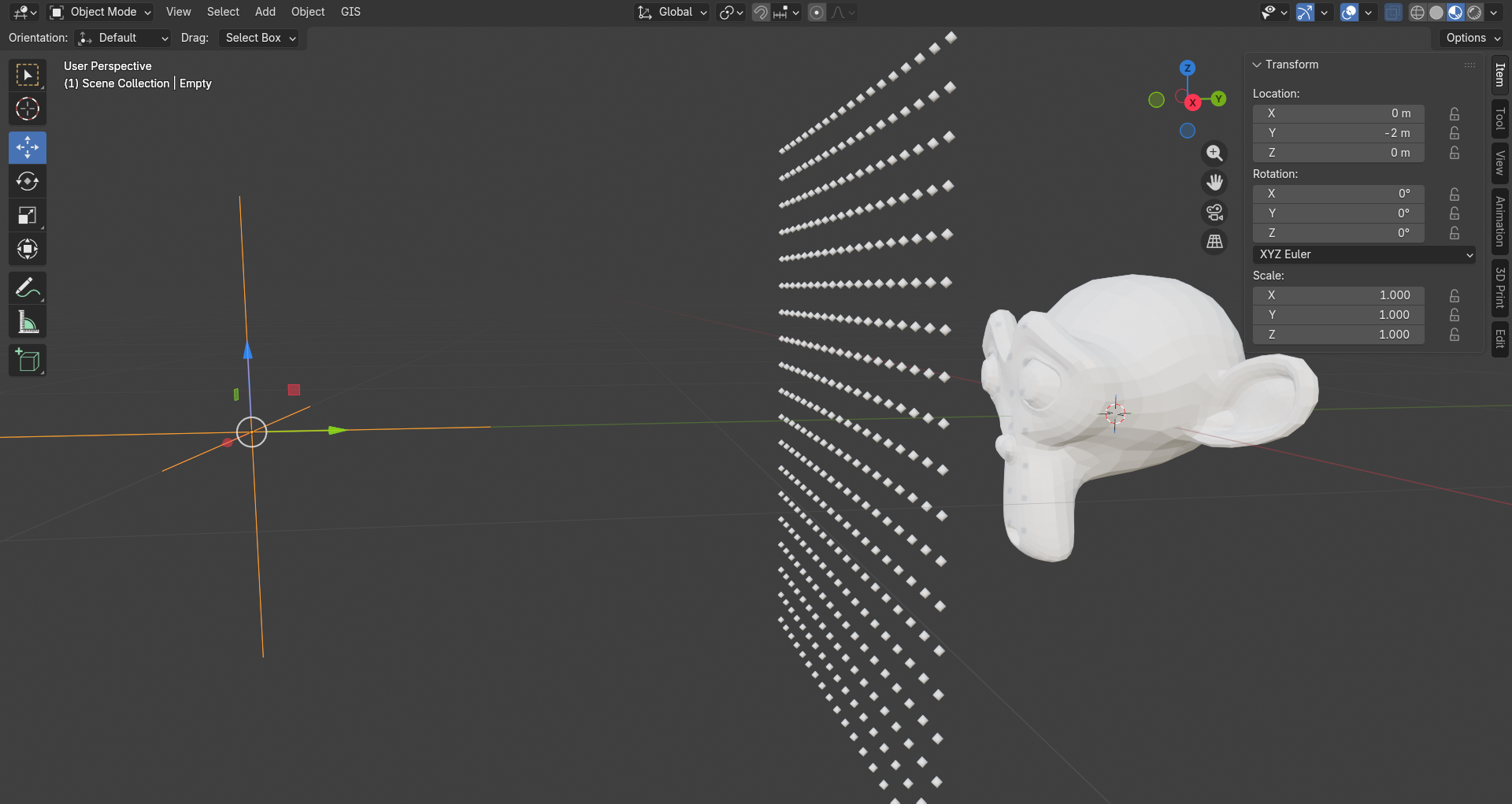 Raycast multiple rays - Modeling - Blender Artists Community