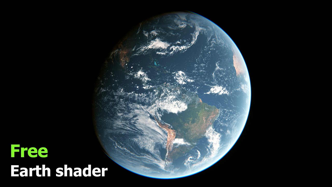 The Most Realistic Earth Shader Ever For Free - Finished Projects ...