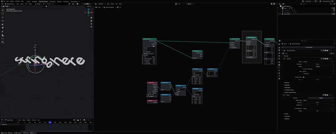 How to centre the pivot of individual instances [GeoNodes] - Animation ...