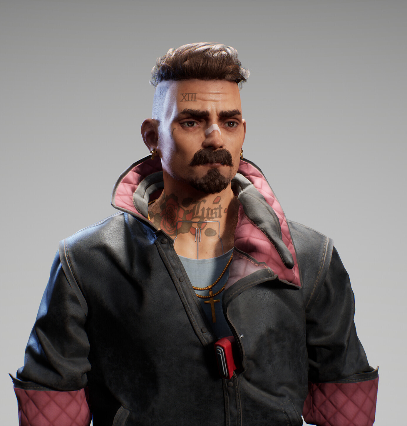 Cyberpunk Valentino Gang member Finished Projects - Blender Artists Community
