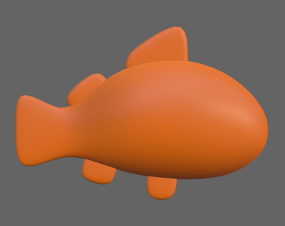 Basic modelling of a fish, tips on roundness to match reference ...