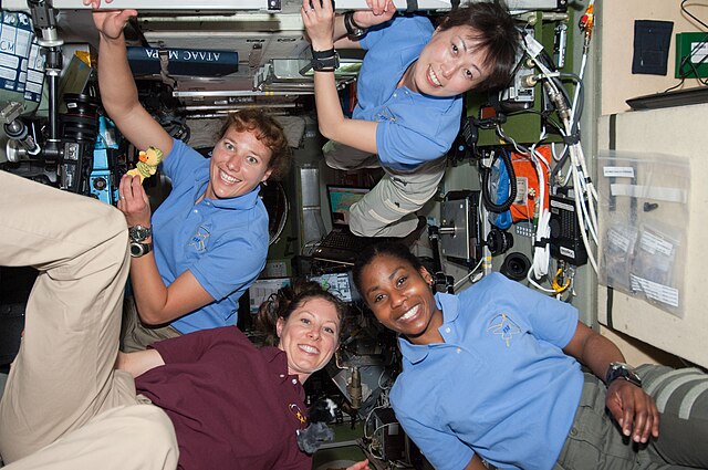 STS-131_ISS-23_Four_Astronauts