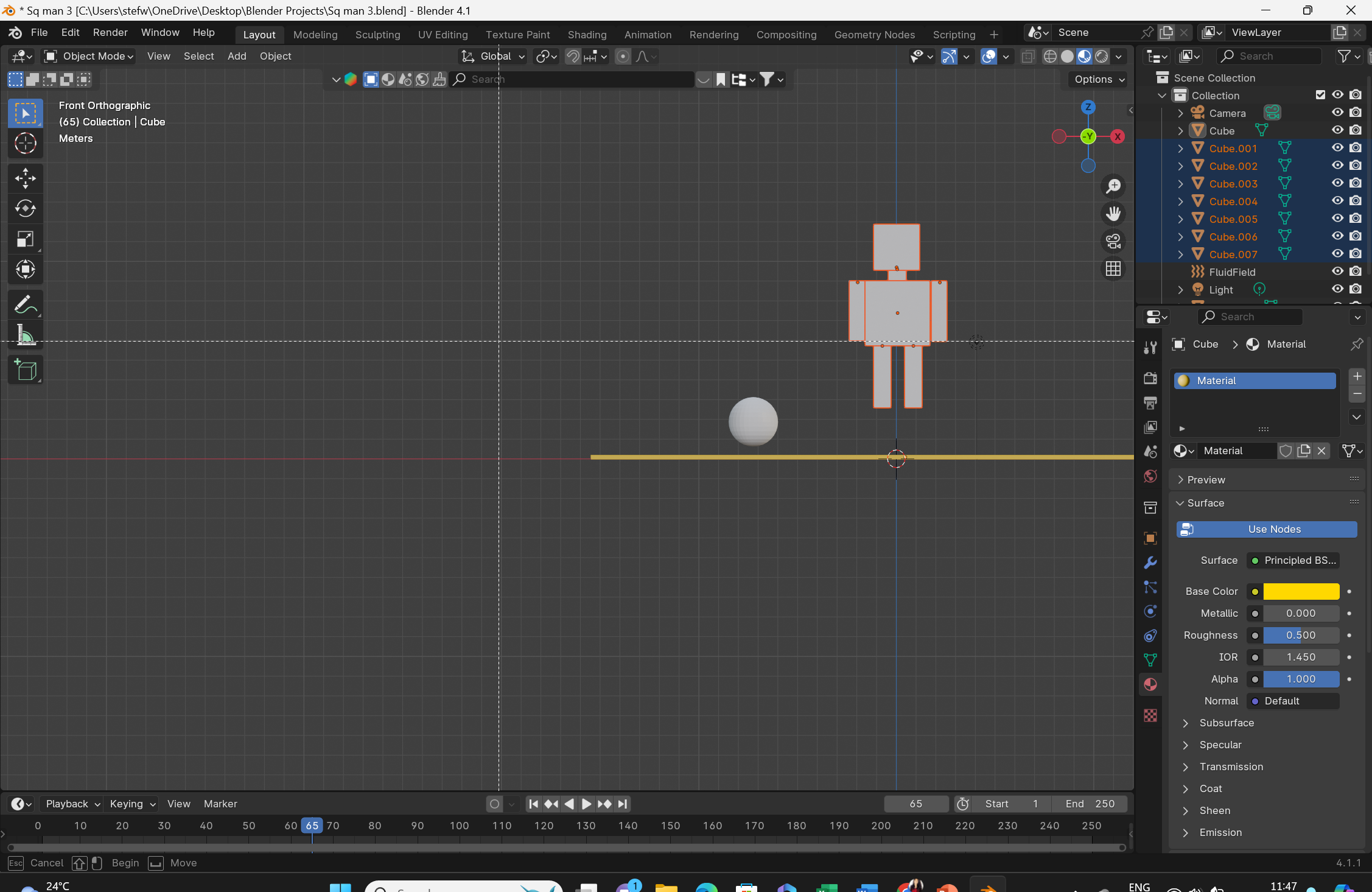 New to Blender | Cannot bevel with cntl + B :( - Animations - Blender ...