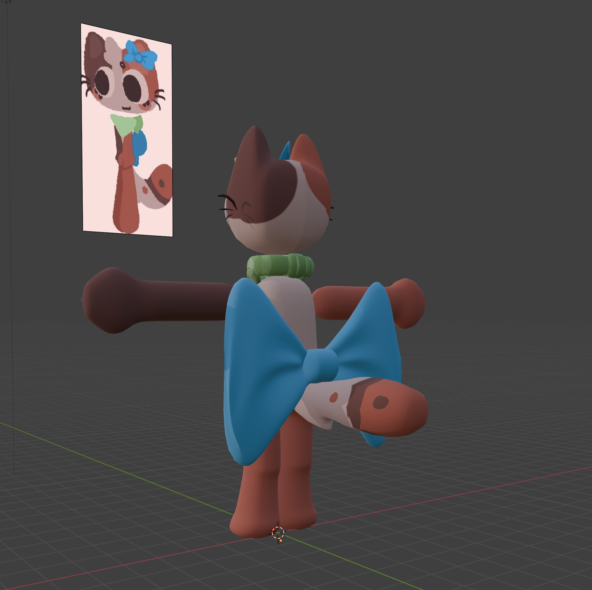 Working on a model of someone's OC - Works in Progress - Blender ...