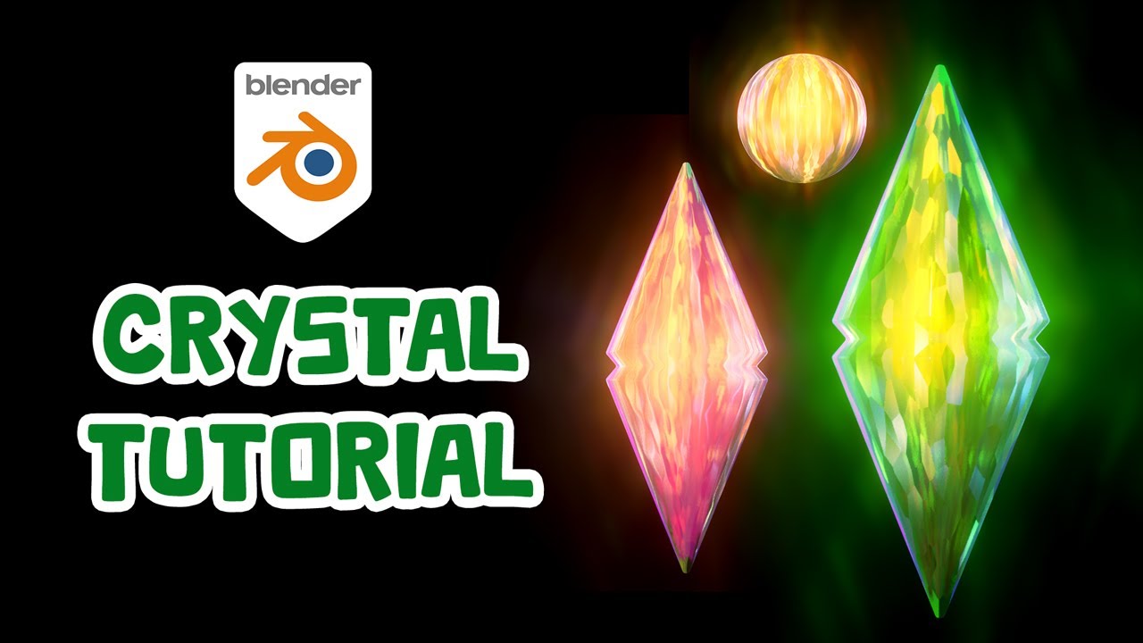 Easy Crystal Material Eevee - Tutorials, Tips and Tricks - Blender ...
