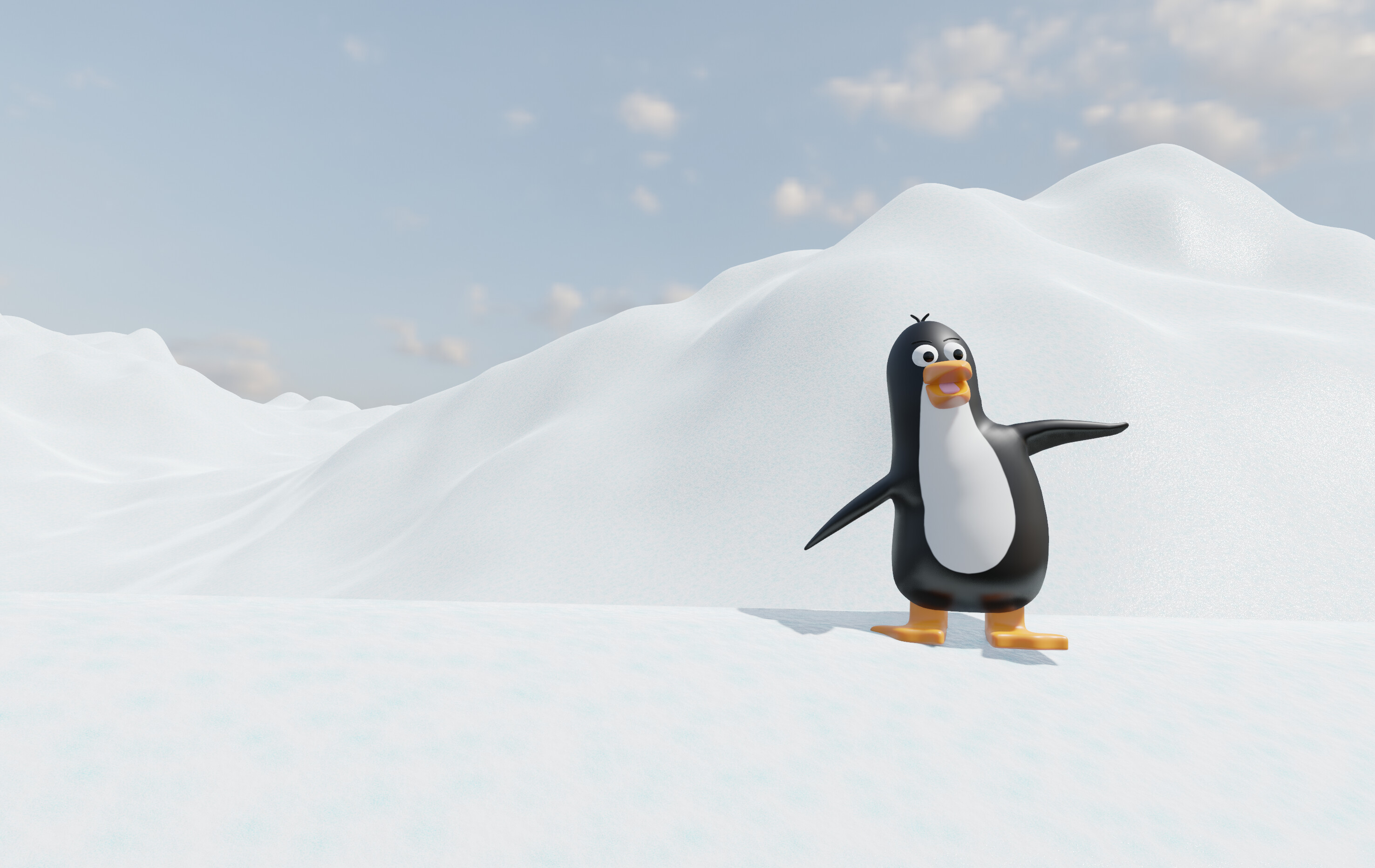 Penguin animation - Finished Projects - Blender Artists Community