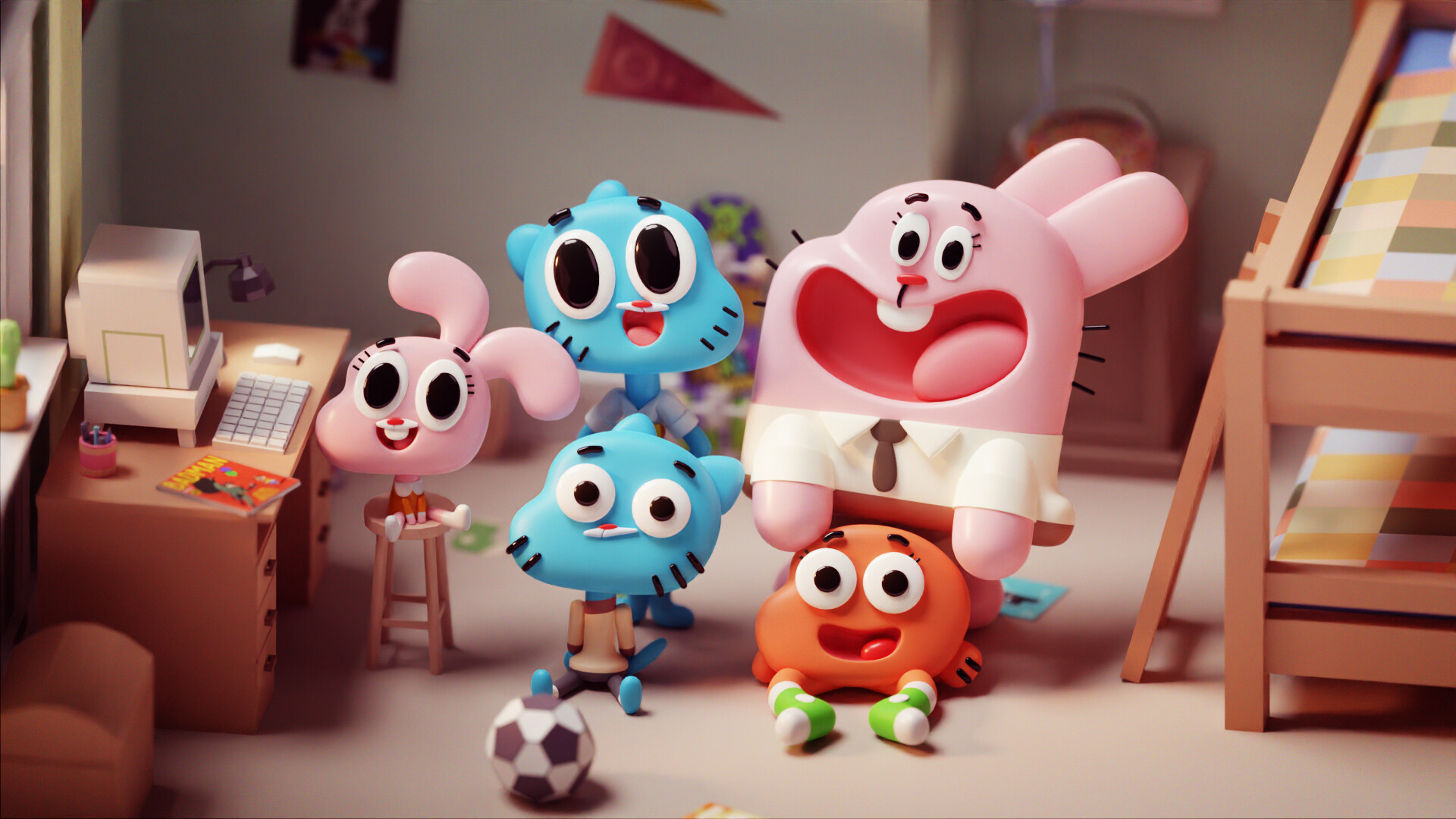 The amazing world of gumball is real!