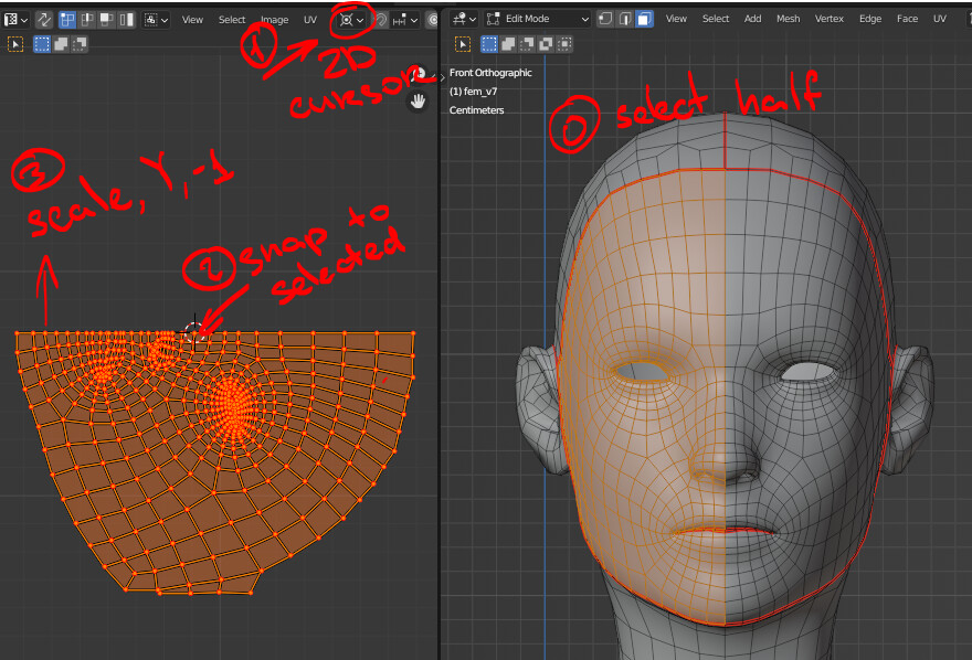 Uv's flipped and I dont know how to undo - Modeling - Blender Artists ...