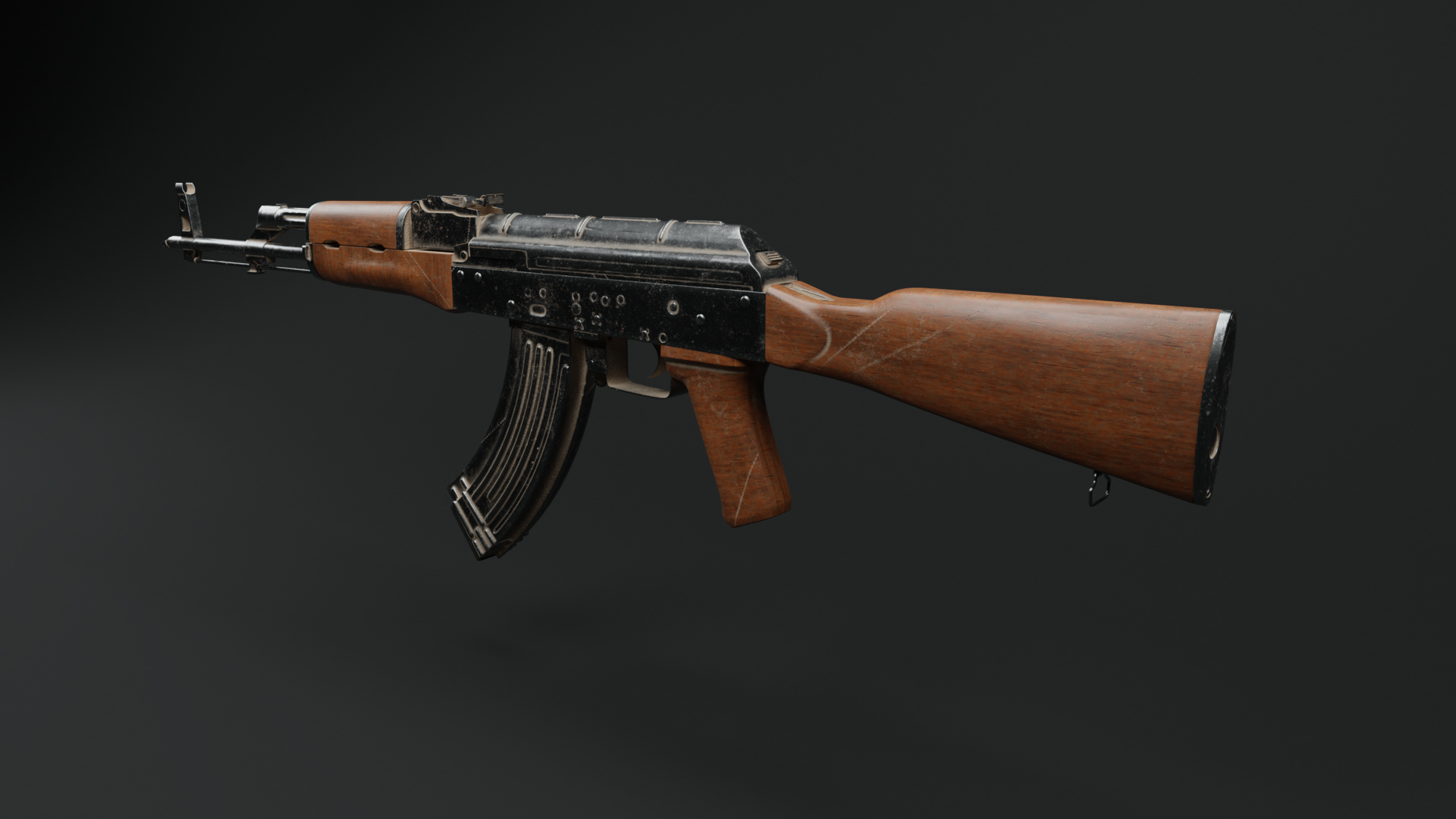 Earn Armchair Aside Ak-47 - Finished Projects - Blender Artists Community