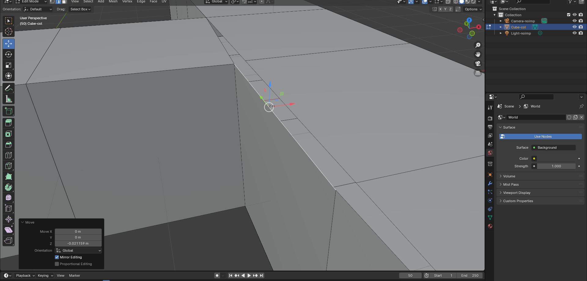 How to merge two edges that are overlapping? - Modeling - Blender ...