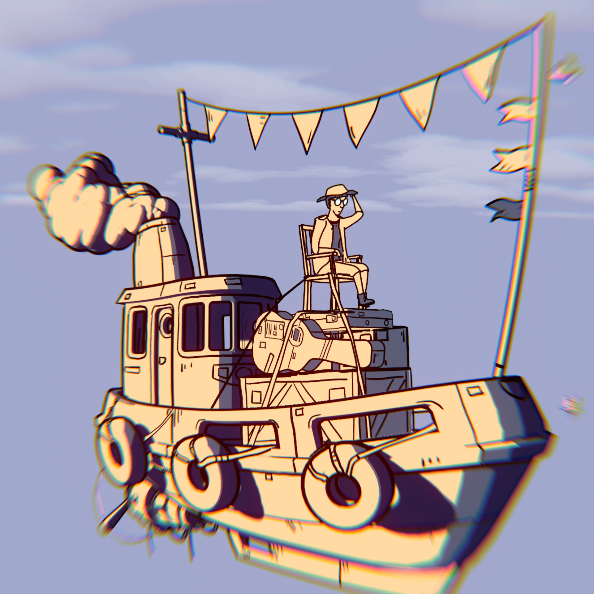 floaty boat