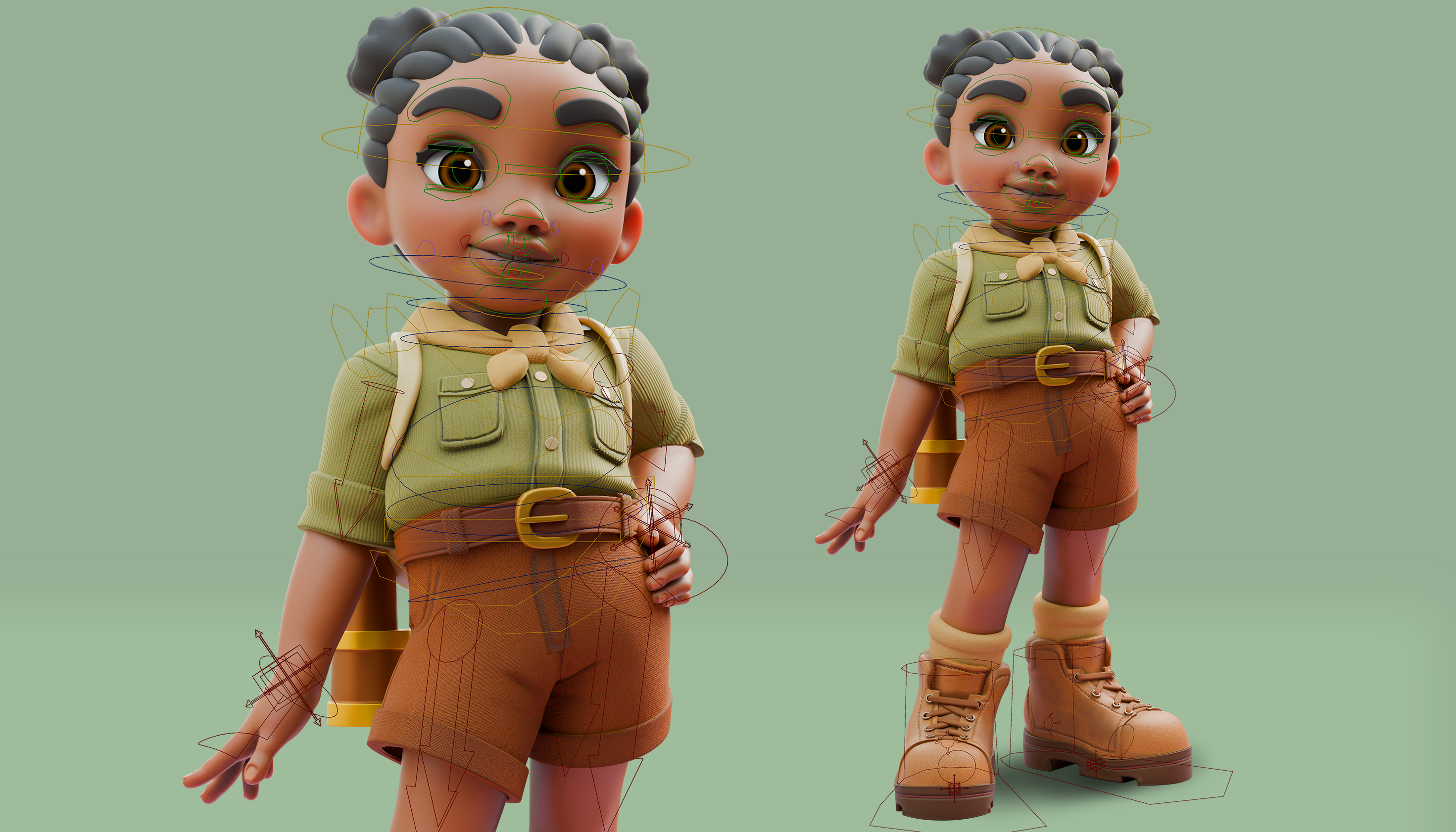 Lila - Advanced Character Rigging - Finished Projects - Blender Artists ...