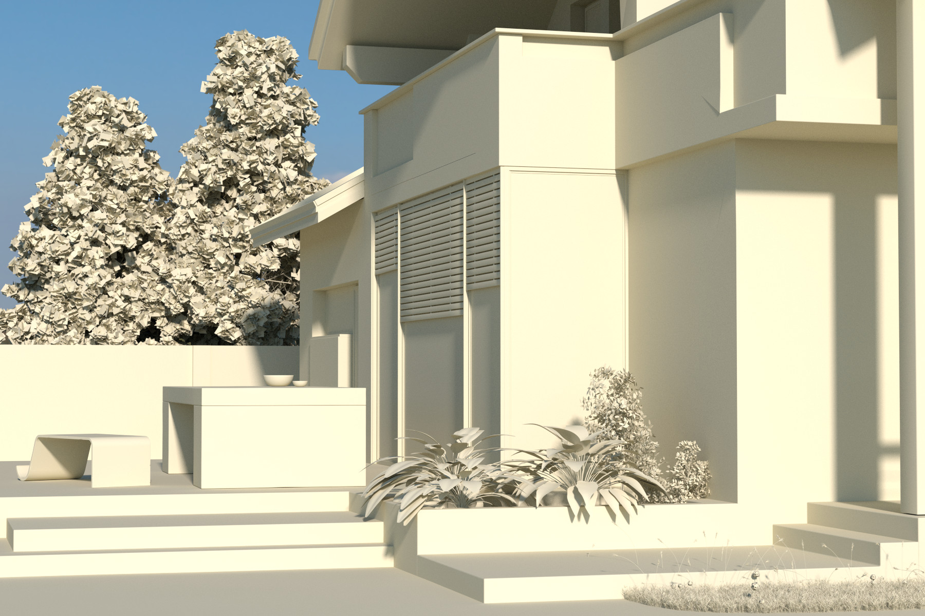 2 Storey House - Exterior - Finished Projects - Blender Artists Community