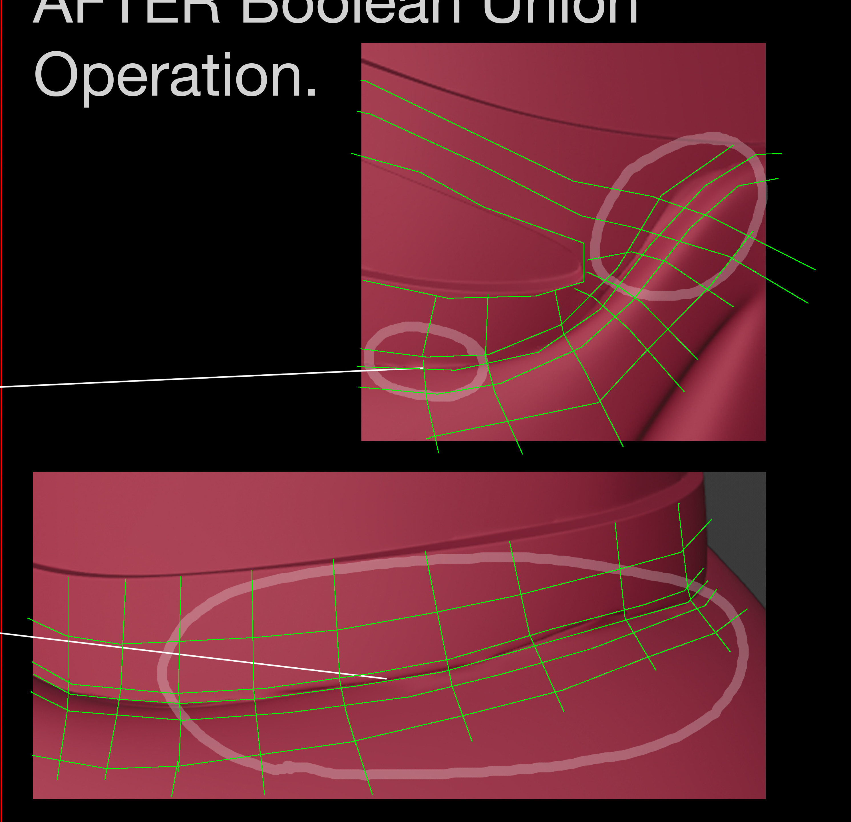 Correcting Topology after Boolean Union - Modeling - Blender Artists ...