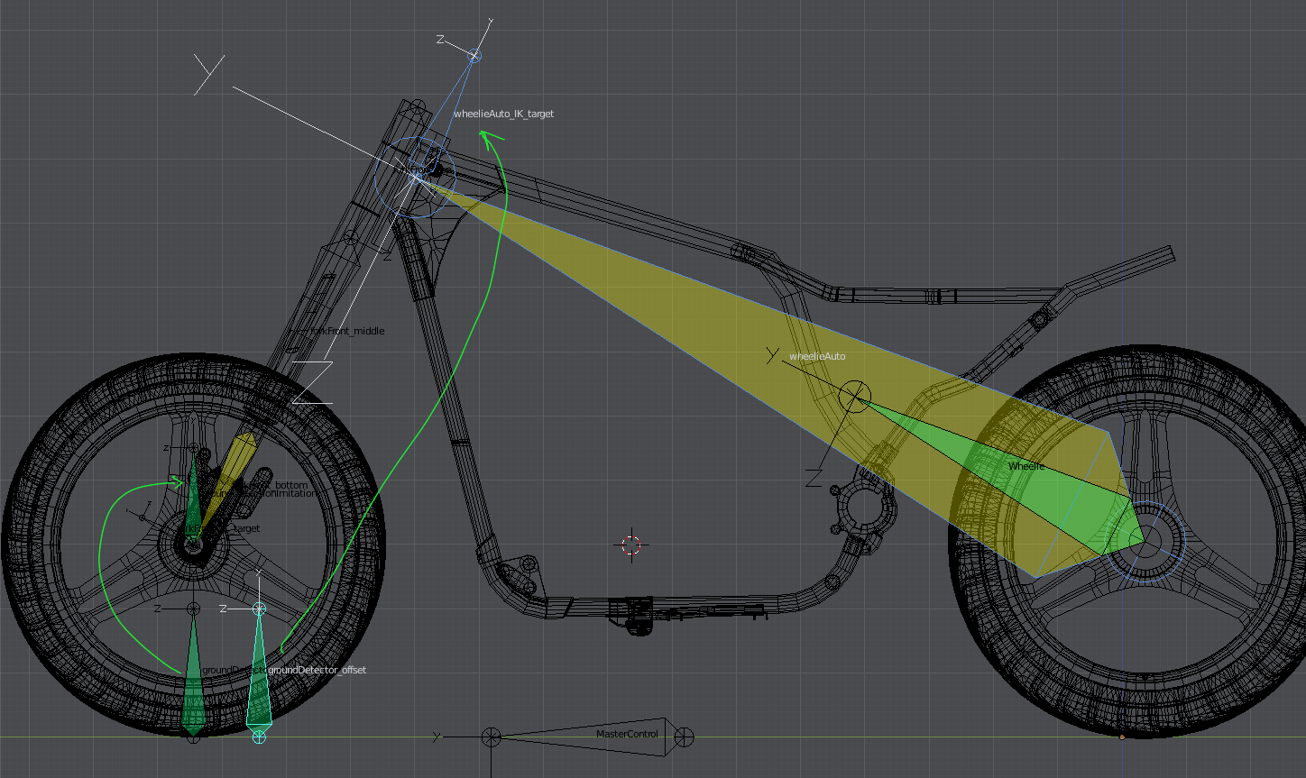 Motorcycle rigging - Animation and Rigging - Blender Artists Community