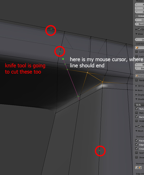Knife tool nonsense cutting issue - Modeling - Blender Artists Community