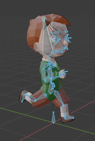 Run Cycle Character Pops - Animation and Rigging - Blender Artists Community