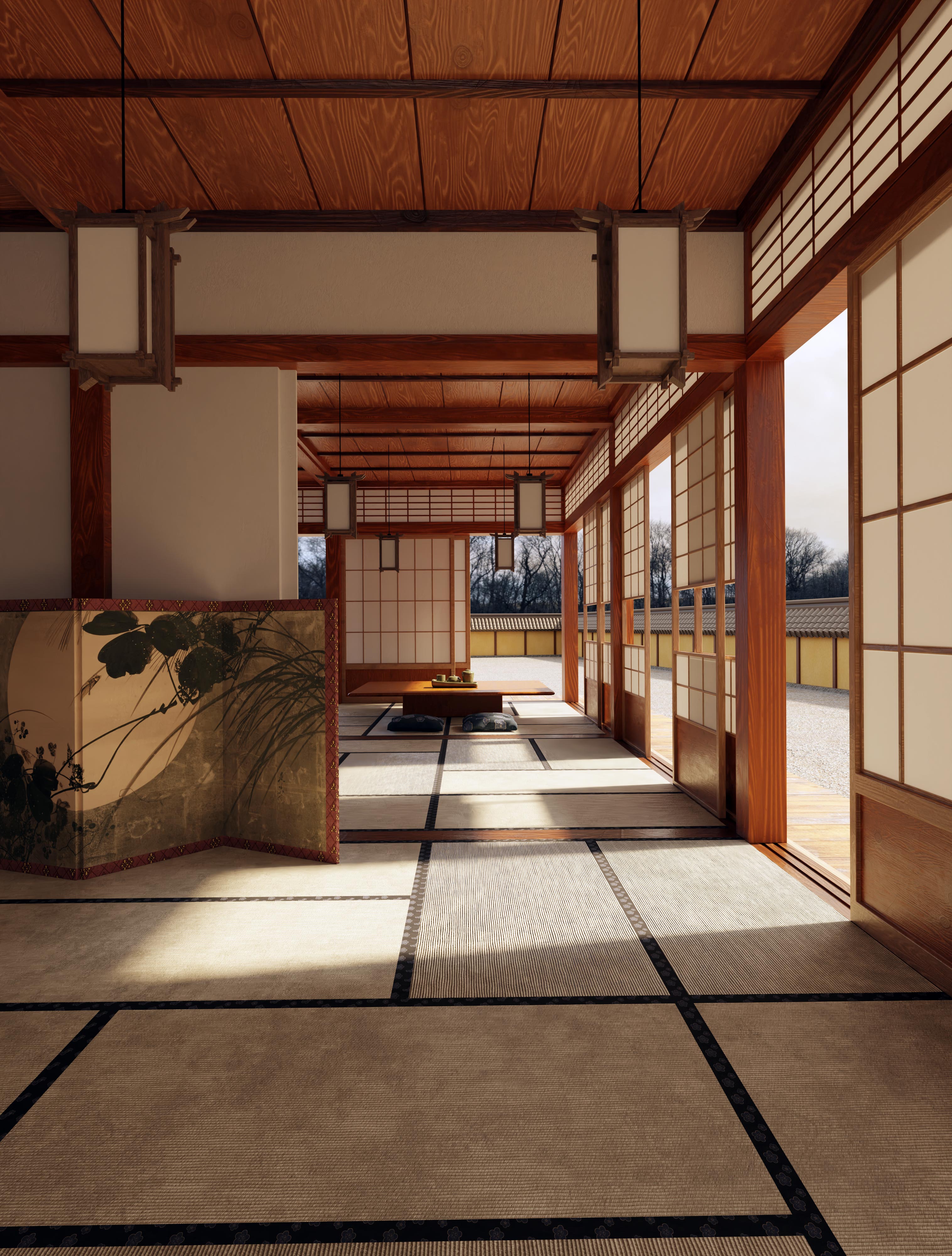 Japanese Zen interior - Finished Projects - Blender Artists Community