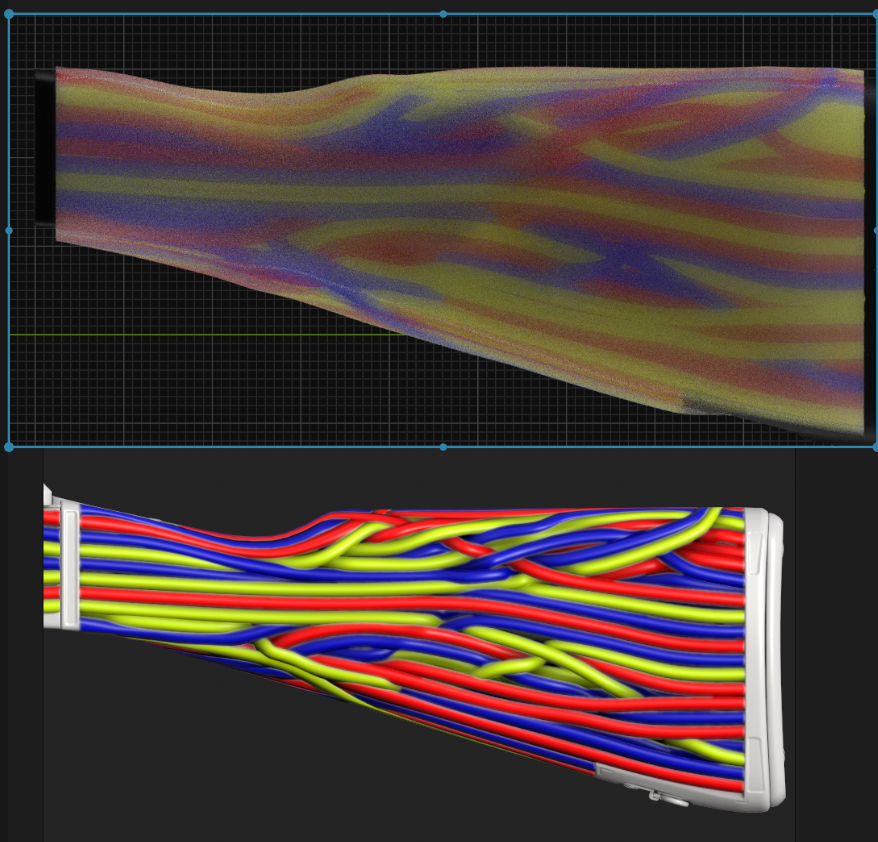 I want to bake semi transparent diffuse/base color map - Lighting and ...