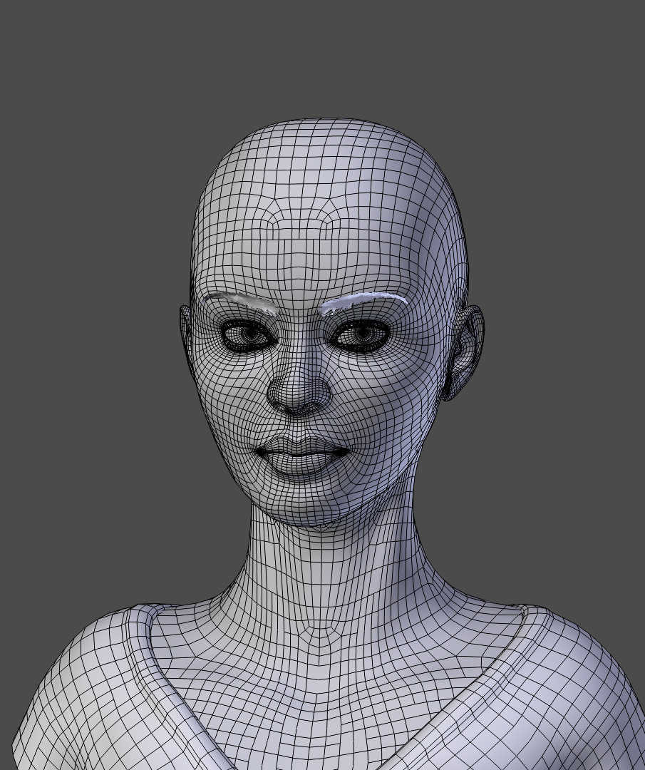 Yet another [female] portrait - Works in Progress - Blender Artists ...