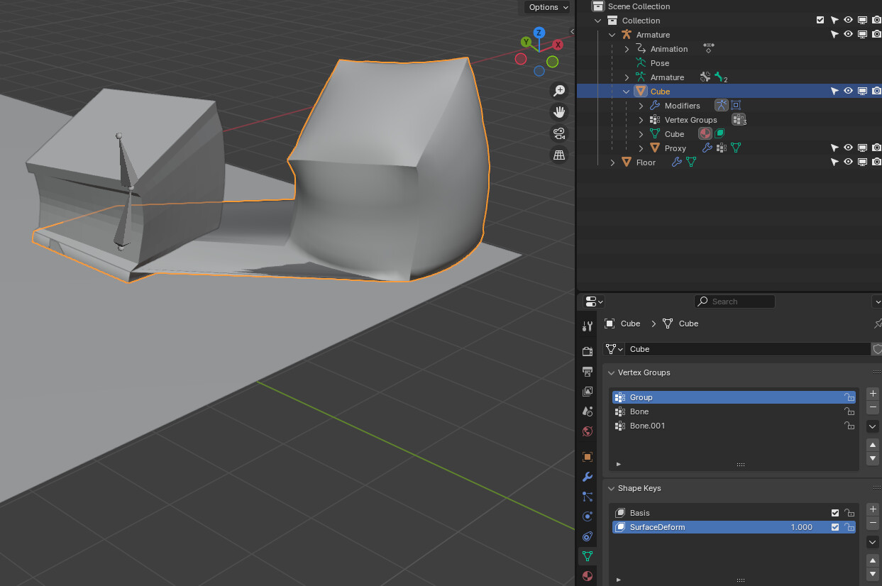 Shape Key Problem Surface deform, armature and shape keys problem - Particles and Physics ...