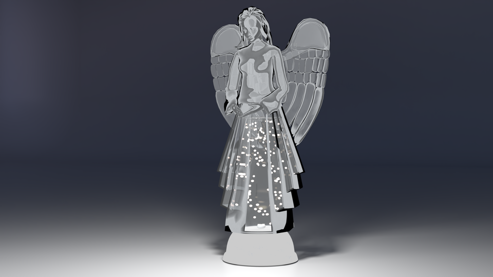 Glass Angel Figurine - Finished Projects - Blender Artists Community