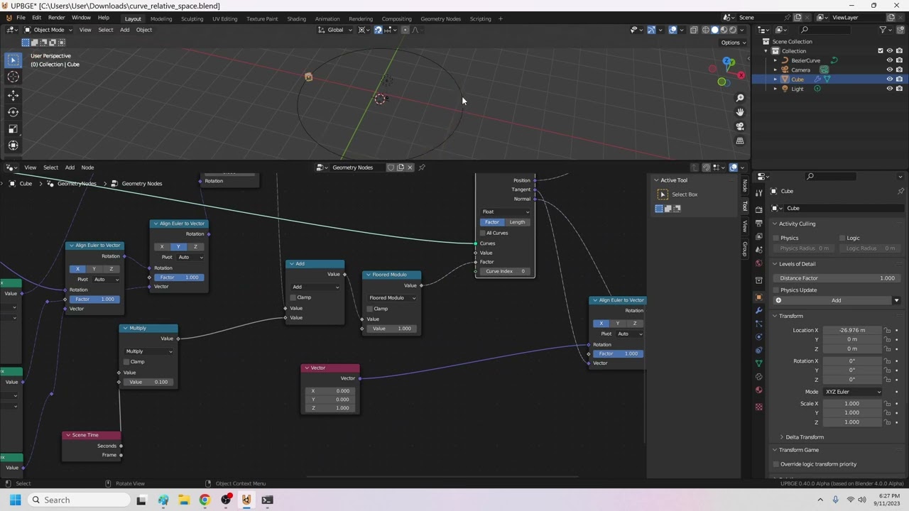 Volumetric 3d curve space 'flowing' - Blender Tests - Blender Artists ...