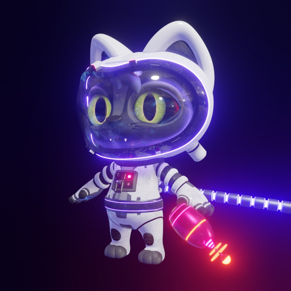 Space Cat - Finished Projects - Blender Artists Community