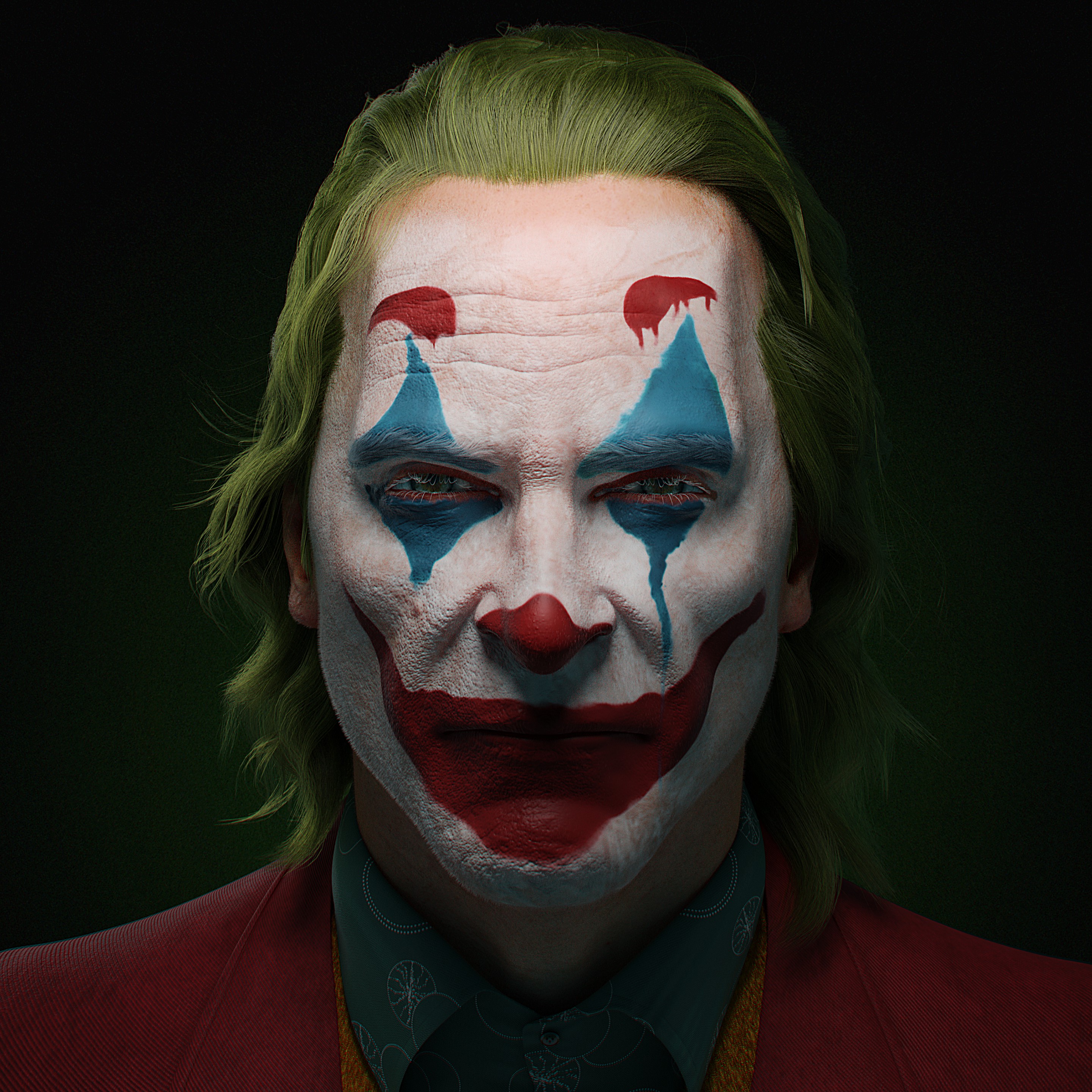 Joker - Joaquin Phoenix - Finished Projects - Blender Artists Community