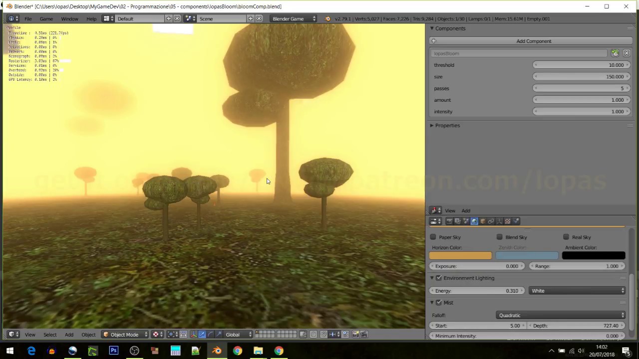 Lopas upbge components - boids simulator v.0.1 - Works in Progress and ...
