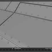 Normal baking these rivets into the hull of this hovercraft - Materials ...
