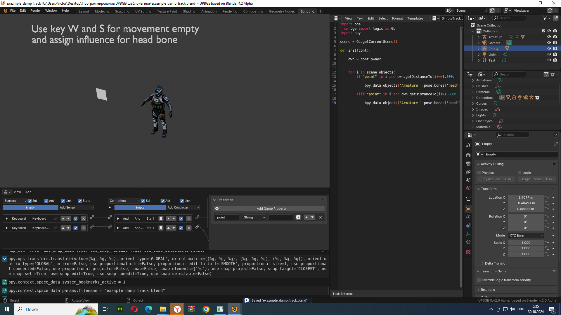 Logic help - Game Engine Support and Discussion - Blender Artists Community
