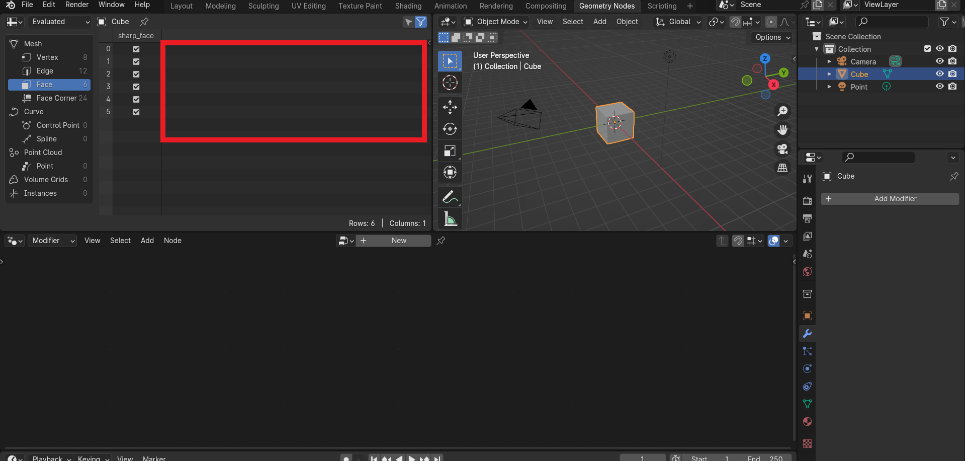 Spreadsheet Face Normals - Basics & Interface - Blender Artists Community