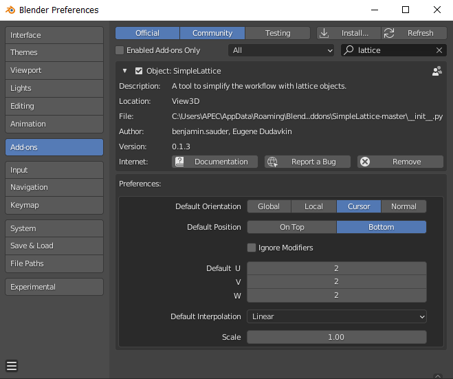 Simplelattice - Deform With Pleasure - Released Scripts And Themes 