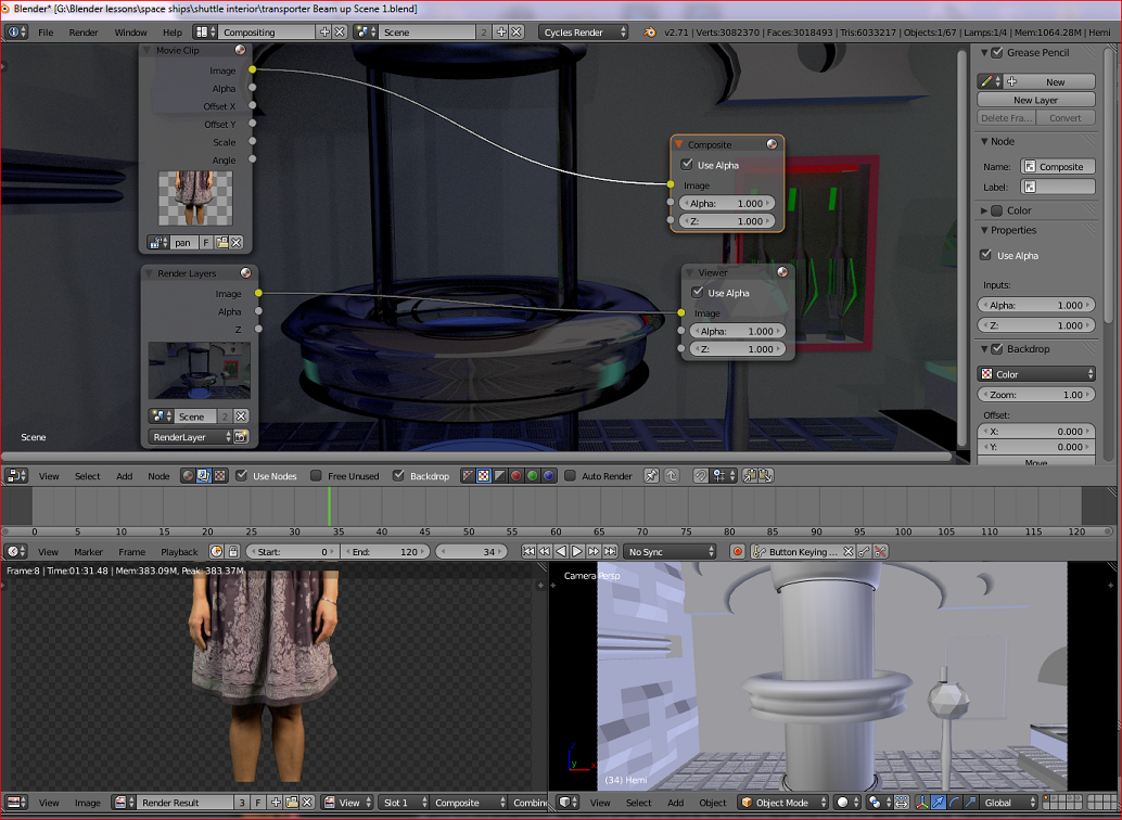 Where or What is the name or area I should look 4 compostie video into ...
