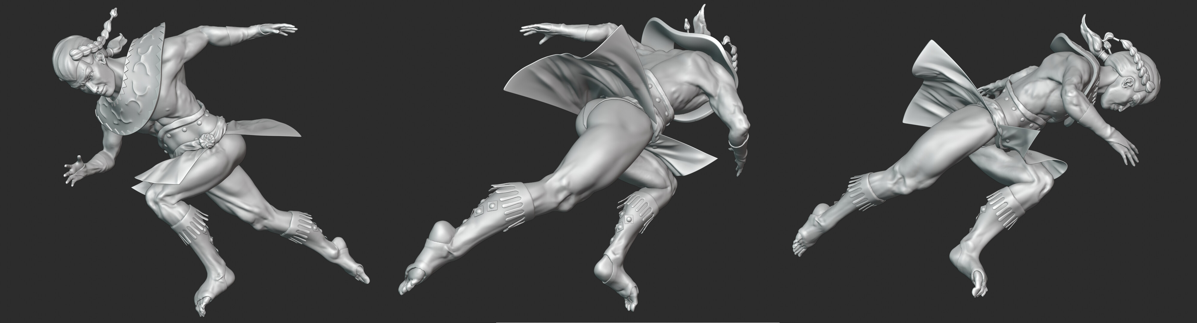 Sandman (JoJo Part 7 Steel Ball Run) Finished Projects Blender