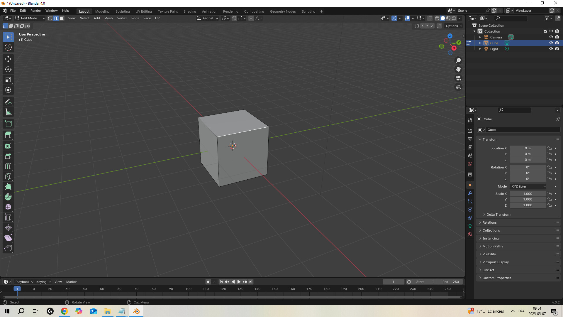 Issue with edit mode - Technical Support - Blender Artists Community