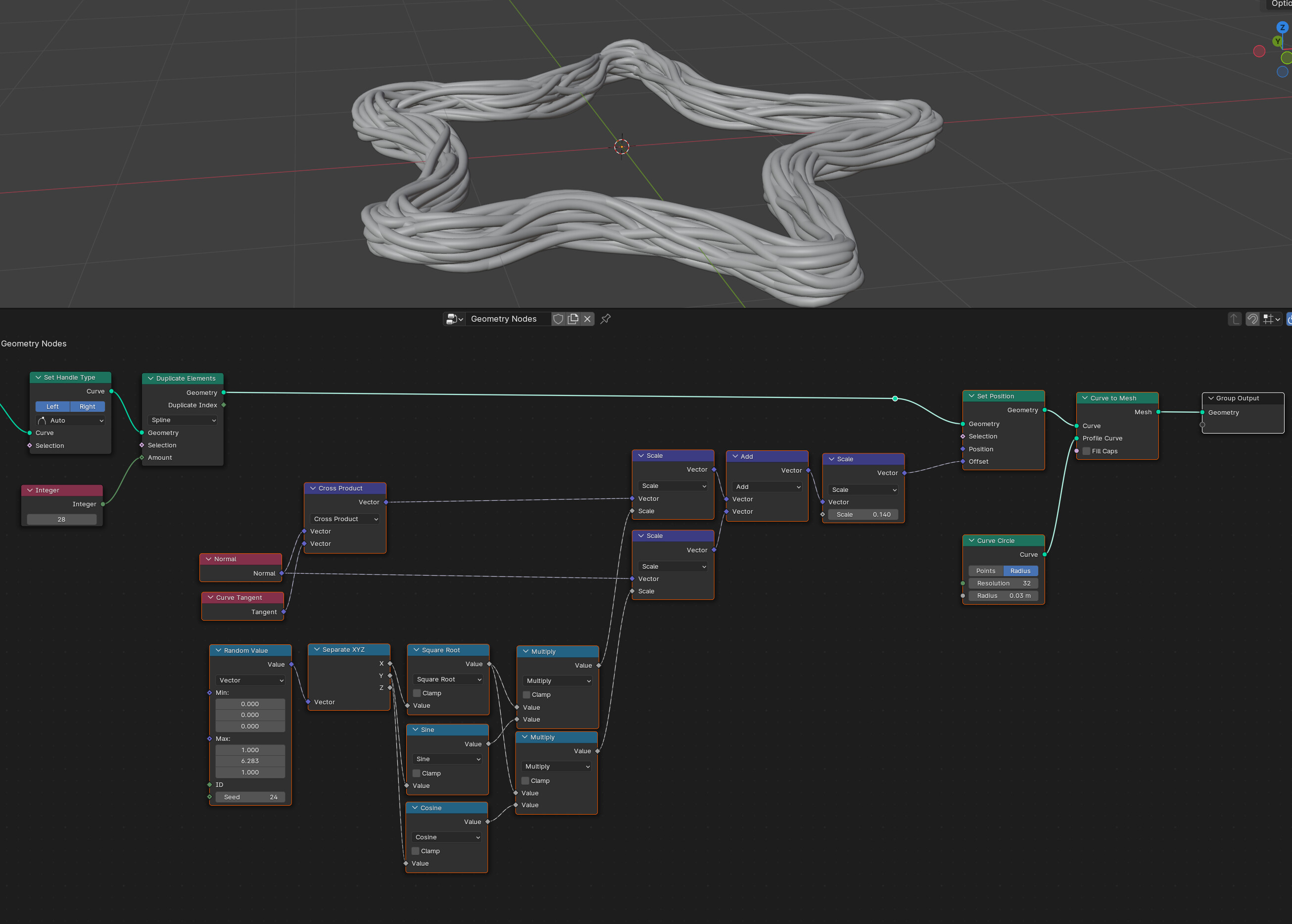 Creating Multiple Intertwining Strands - Modeling - Blender Artists ...