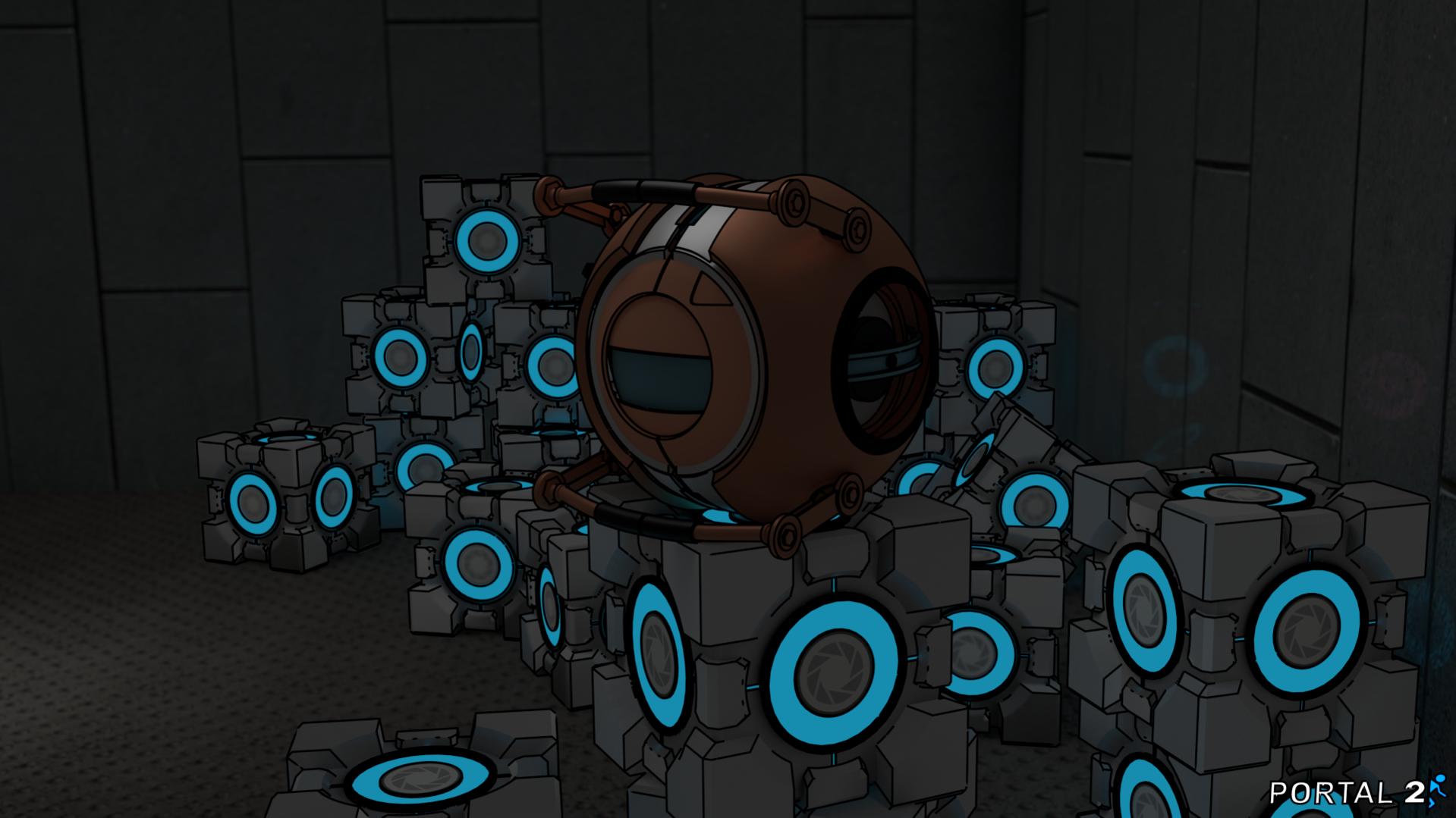 Portal 2 meet the core фото 105