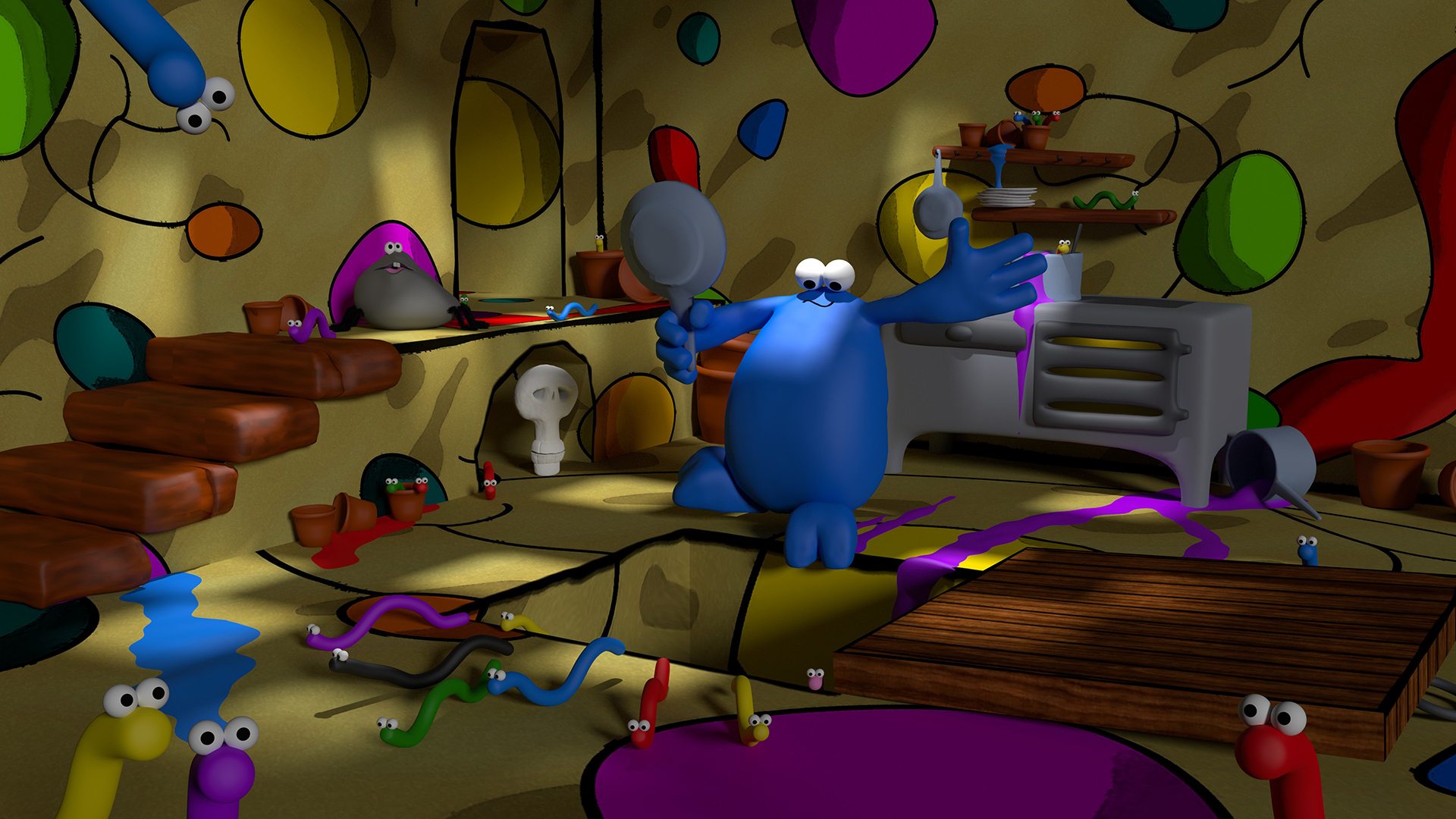 Don T Open That Trapdoor Finished Projects Blender Artists Community