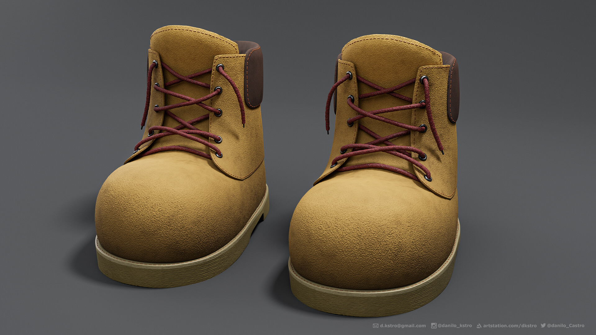 Stylized Boot - Finished Projects - Blender Artists Community