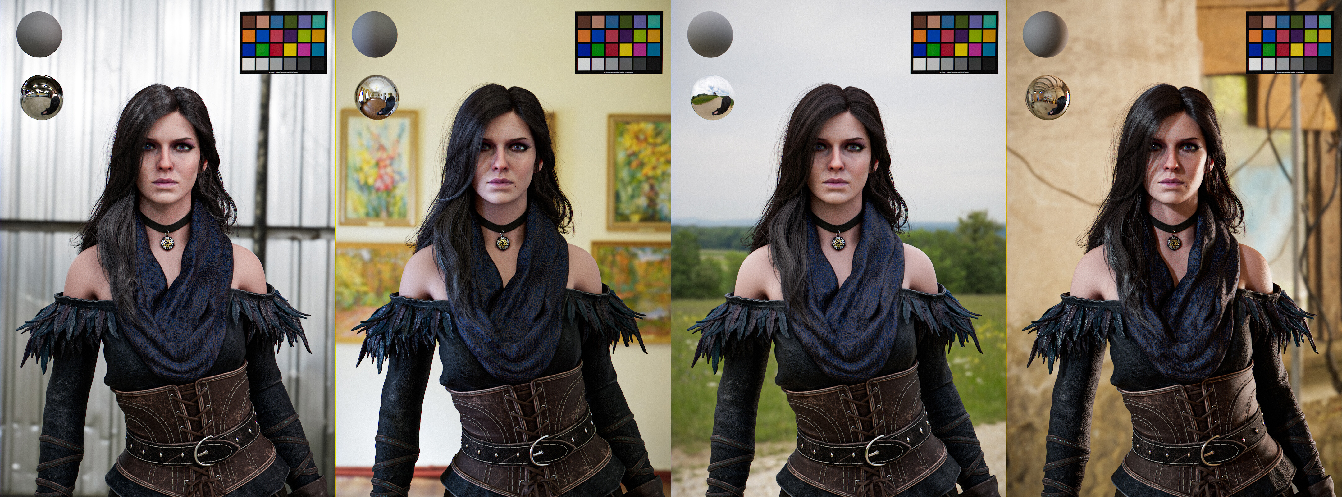 Yennefer of Vengerberg HD for Genesis 8 Female