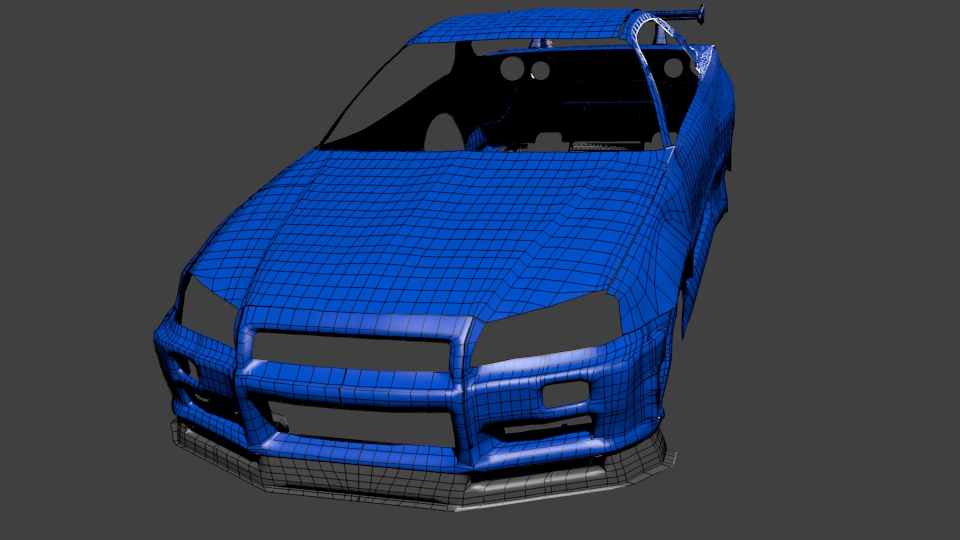 Nissan Skyline GT-R34 - Works in Progress - Blender Artists Community
