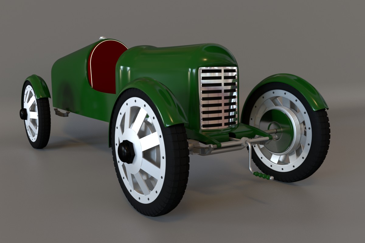 Old racing car - Works in Progress - Blender Artists Community