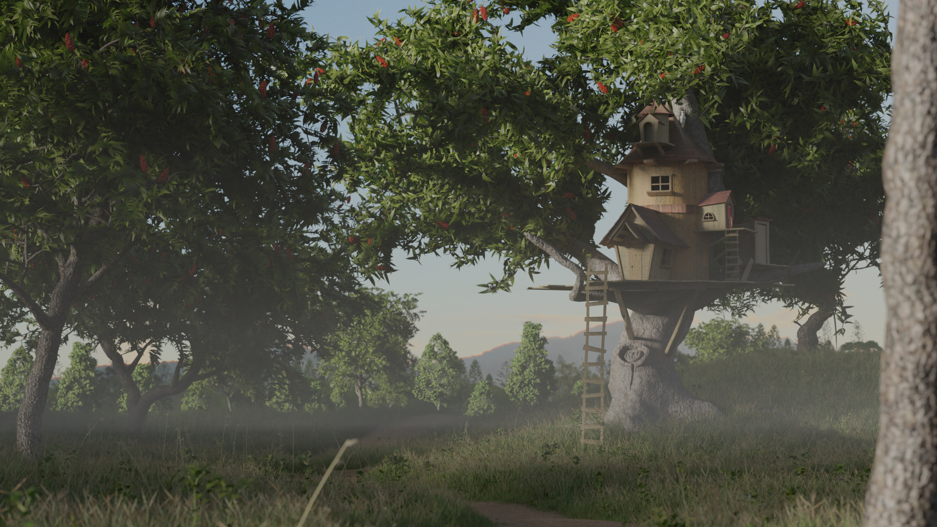 Tree House - Finished Projects - Blender Artists Community