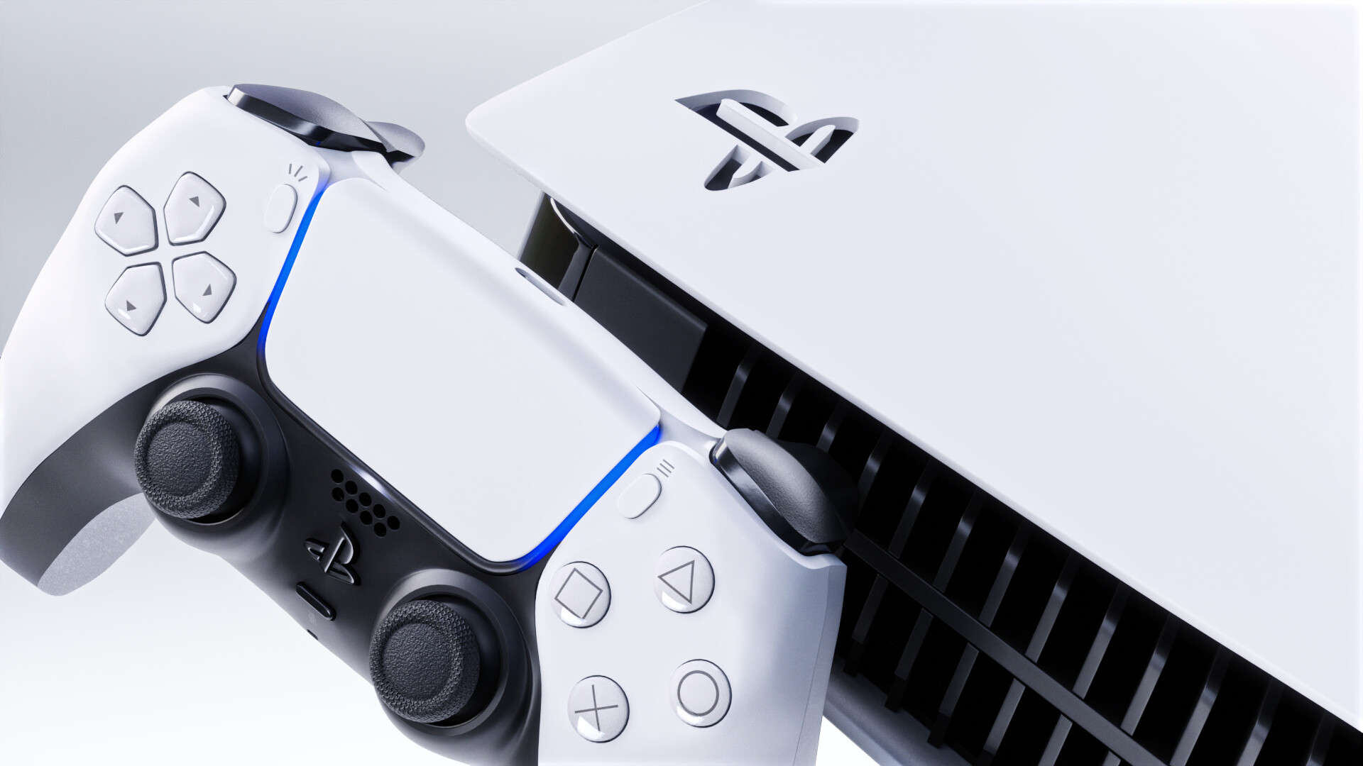 Playstation 4 Console with Dualshock 4 controllers - Finished Projects -  Blender Artists Community